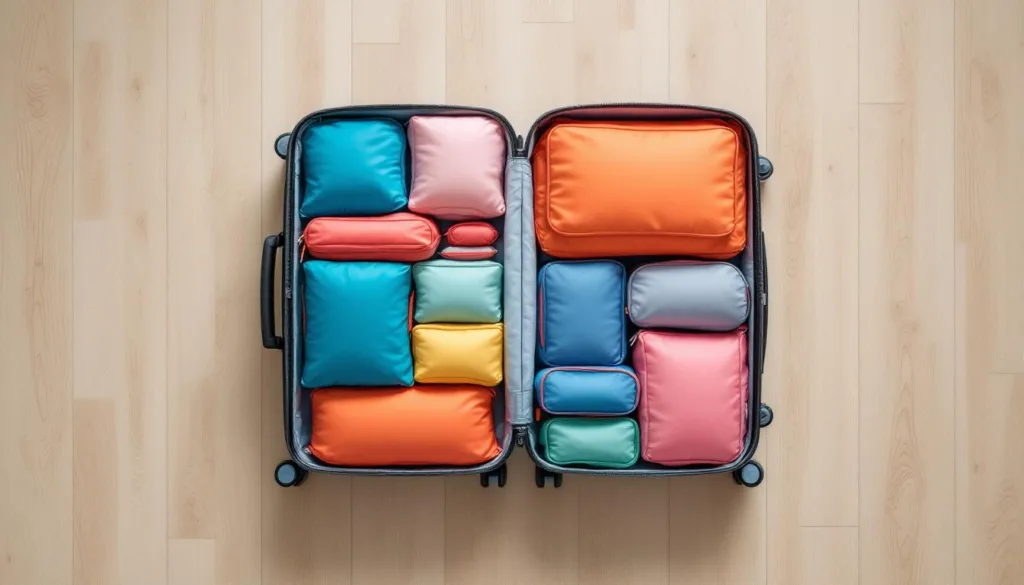 deze handige pakblokjes zorgen ervoor dat je handbagage perfect georganiseerd blijft zonder dat je een grote koffer nodig hebt.