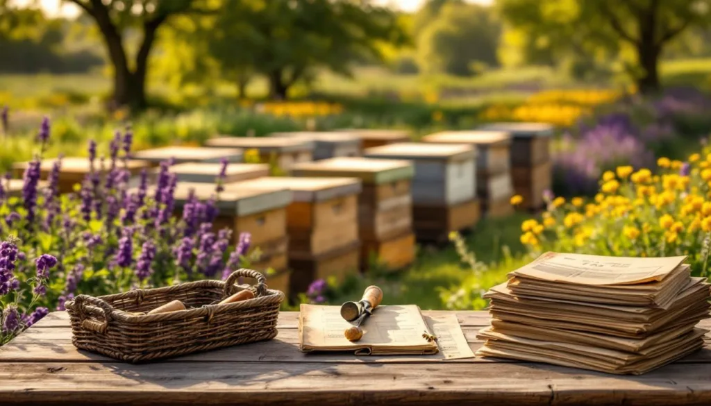een gepensioneerde vertelt hoe hij door een vriendendienst aan een imker onverwacht geconfronteerd werd met landbouwbelasting, en wat dit voor hem betekende.