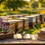 een gepensioneerde vertelt hoe hij door een vriendendienst aan een imker onverwacht geconfronteerd werd met landbouwbelasting, en wat dit voor hem betekende.