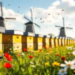 een gepensioneerde legt uit waarom hij belasting betaalt voor imkers die op zijn land werken en wat dit betekent voor de bijenteelt en natuur.