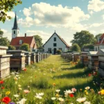 ontdek hoe deze imkergrond in het dorp voor onenigheid zorgt, niet door belasting of gemeente, maar door andere redenen.