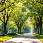 ontdek 10 lokale bomen die de lucht zuiveren en perfecte schaduw bieden, zonder exotisch te zijn.