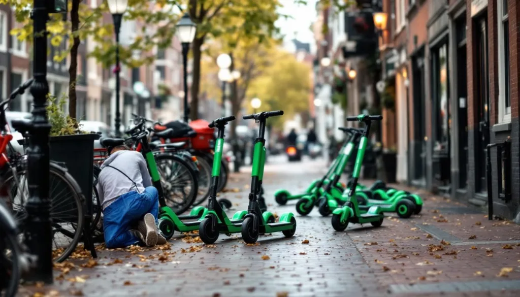 ontdek waarom bewoners boos zijn op de nieuwe elektrische steps van lime en welke problemen ze veroorzaken in de buurt.